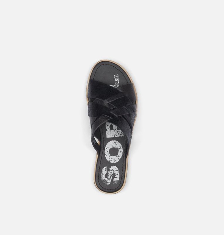 Chanclas Sorel Mujer - Ella™ Negras - 15892-CPYV